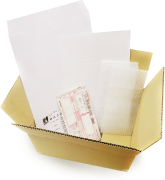 宅配キット一式