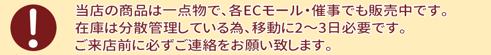 商品確認について