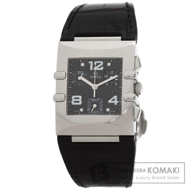 オメガ 腕時計 コンステレーション クアドラクロノ 4P ダイヤモンド